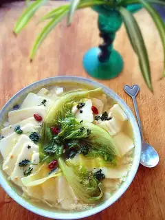 Tofu soup