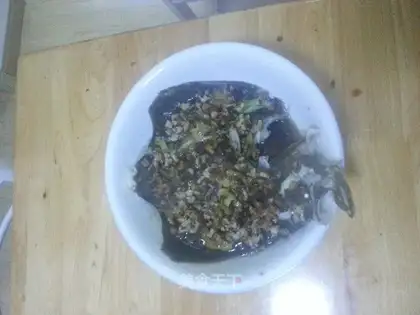 Flaming mushroom fish
