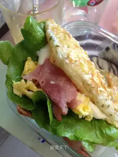 Bacon omelet