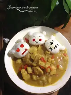 Curry chicken