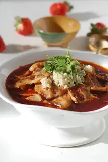 Home-made boiled fish