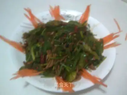 Spicy shredded pork