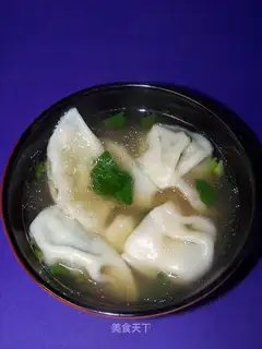 Leek and pork dumplings