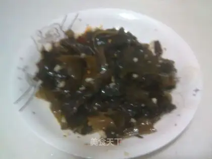 cold ground vegetables