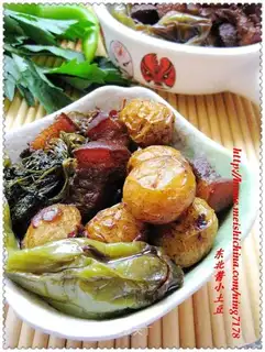 Small potatoes in Northeast Sauce