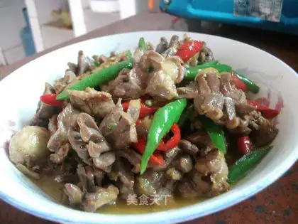 Qingspicy chicken offal