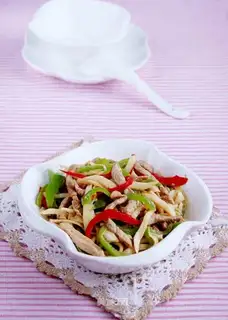 Three slices of rice bamboo