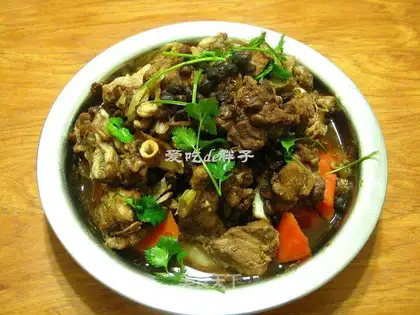 Ribs with black bean sauce