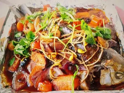Spicy grilled fish