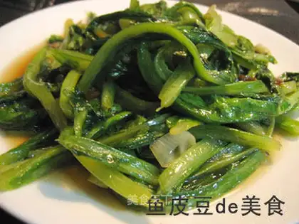 stir-fried vegetable with wheat and vegetable