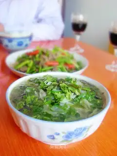 Kelp and radish soup