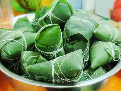 Big red bean rice dumplings