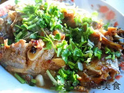 Braised plain fish