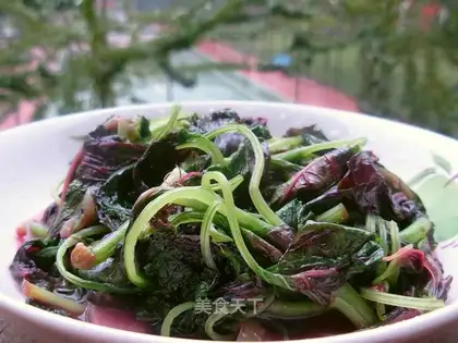 stir-fried amaranth
