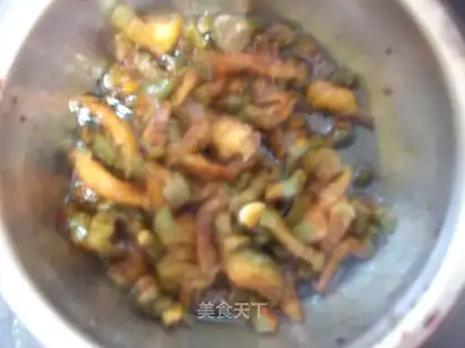 Crispy dried radish