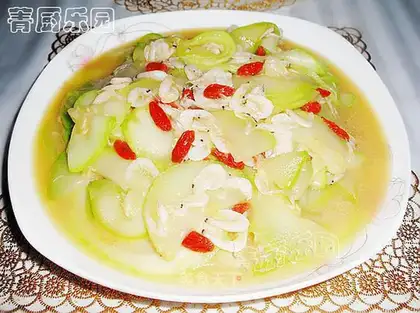 stir-fried shrimp skin with zucchini
