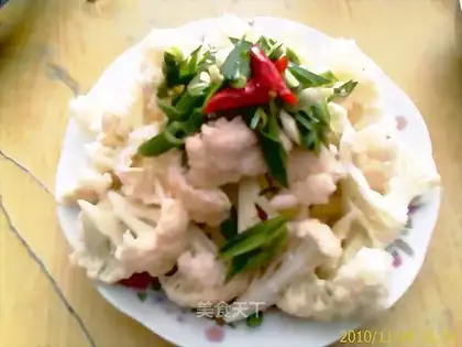 Saute cauliflower