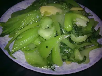 stir-fried mustard