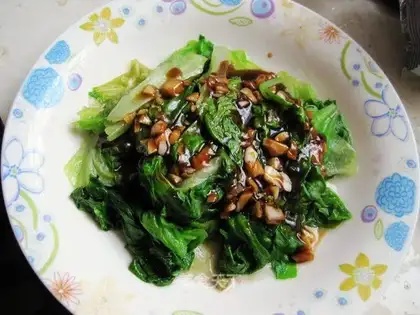 oyster sauce lettuce