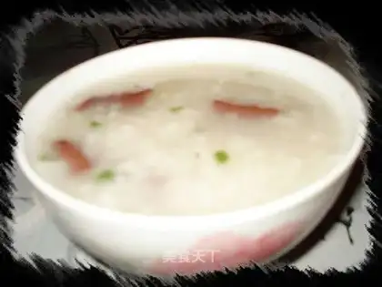 Pig blood porridge