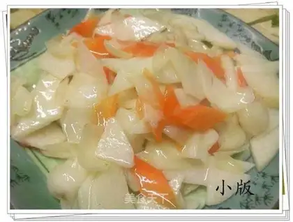 stir-fried lily from Huaishan