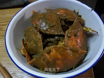 curry crab