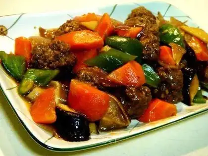 Assorted vegetable meatballs