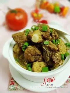 Grilled pork ribs with shacha sauce