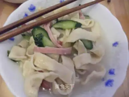 Hand-rolled egg noodles