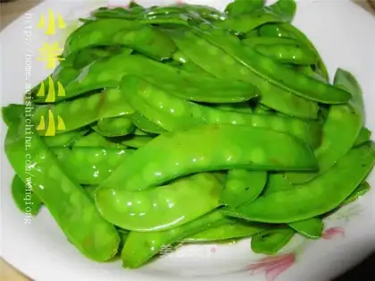 stir-fried peas