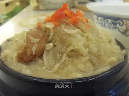 Sour pork stew