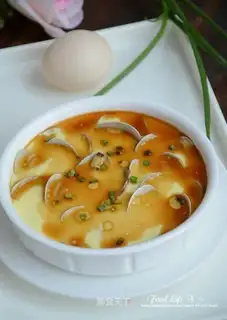 Flower clams and eggs