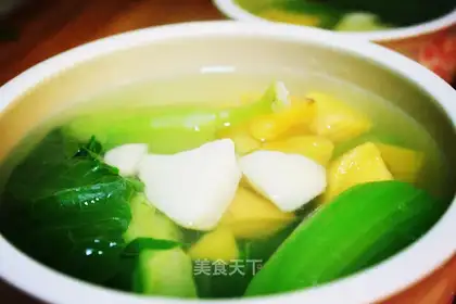 The mustard soup
