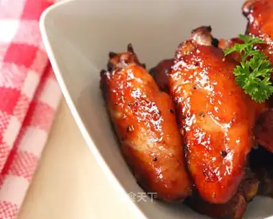Black pepper chicken wings