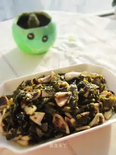 Sour vegetables are fired