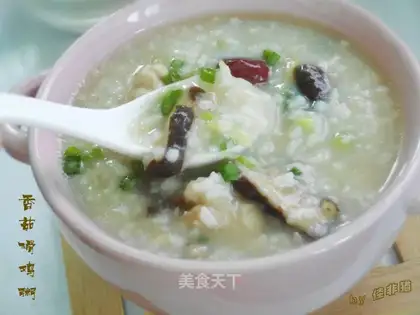 Porridge of mushrooms