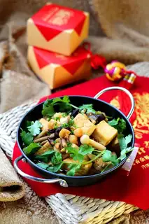 Scramble mushrooms