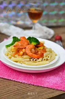 Shrimp pasta