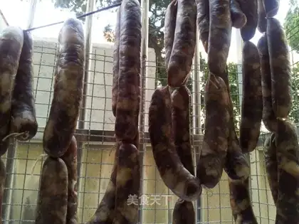 Five sausages