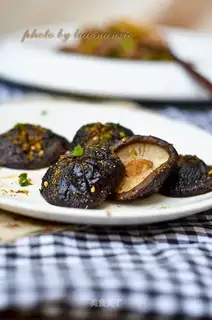 Baked mushrooms