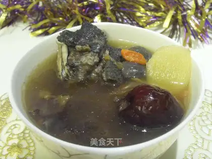 Red-tree chicken soup