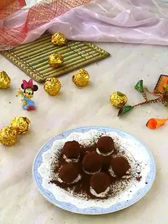 Coffee truffle chocolate