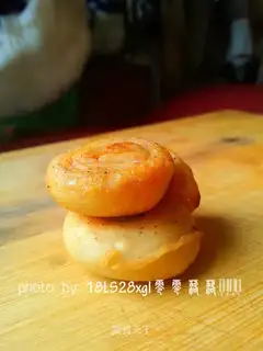 Homemade onion pancakes