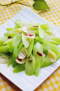 Celery makes lilies