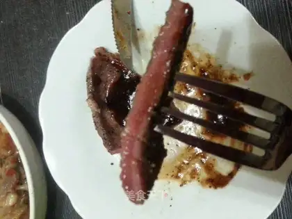 Juicy steak