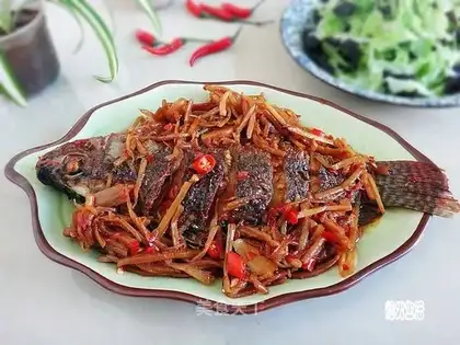Sour burning of tilapia