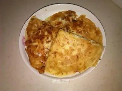 Carrots and eggcakes