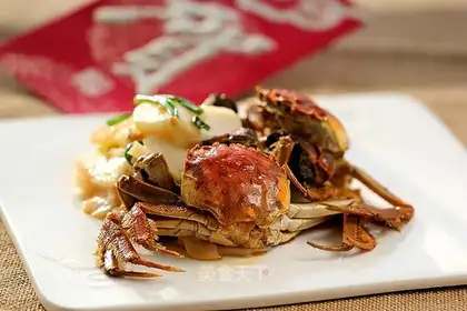 Crab fried cake