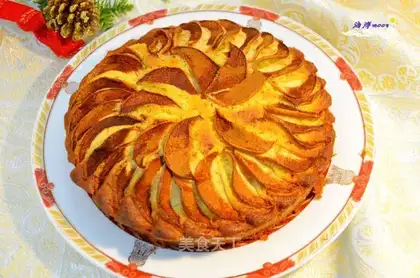 English apple cake