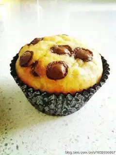 Butter-free bananas with chocolate bean